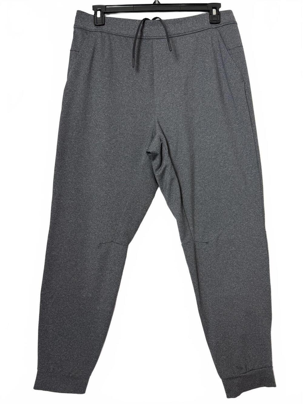 LULULEMON MENS GREY CASUAL JOGGER PANTS  XL NWOT